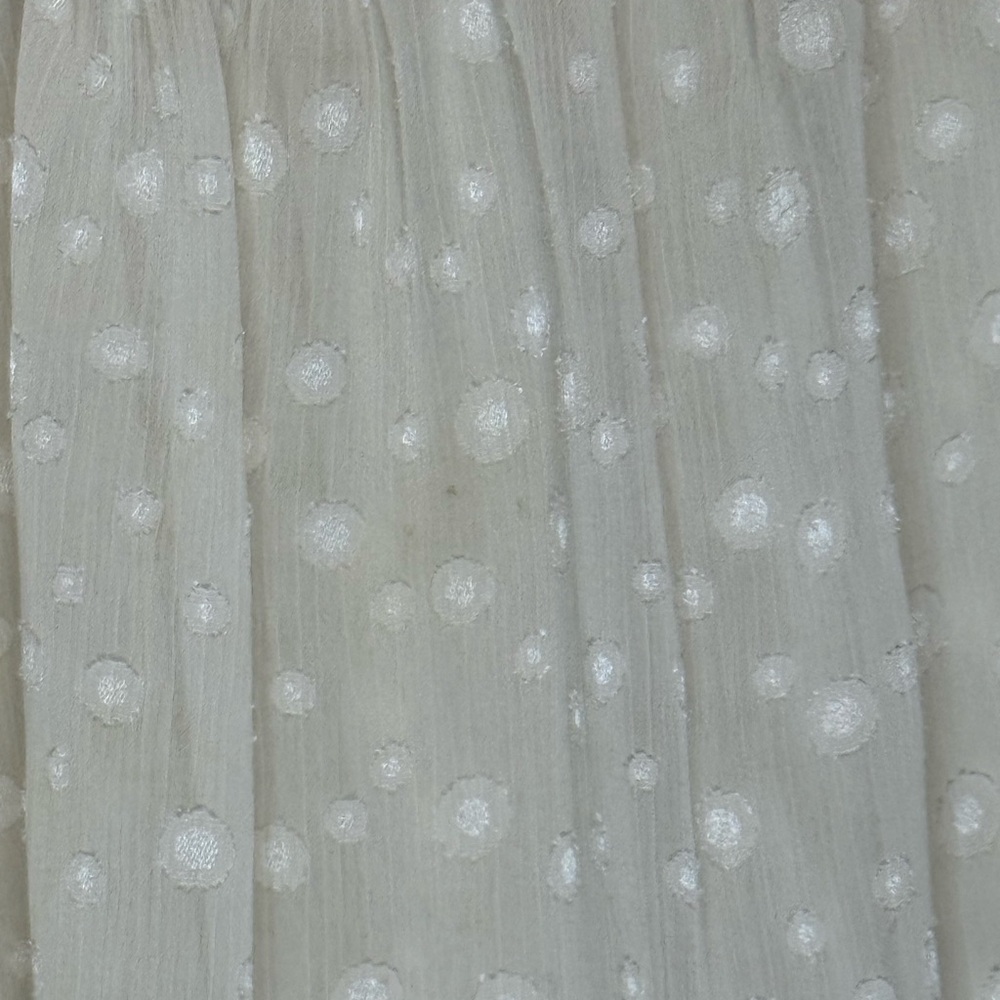 Lilly Mason Bohemia Style Dress Size M Women's with Dip-Dye Cream and Beige Lace - Picture 4 of 11